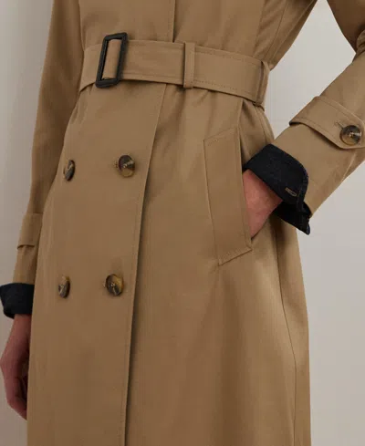 Ralph Lauren Women's Belted Water-resistant Trench Coat