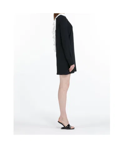 N°21 High-neck Dress In Black