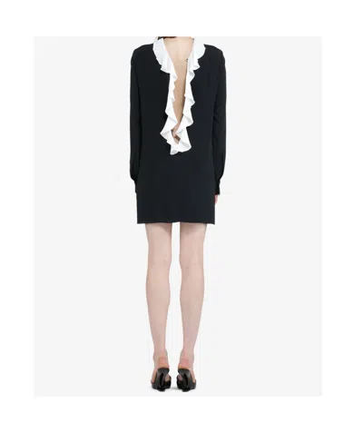 N°21 High-neck Dress In Black