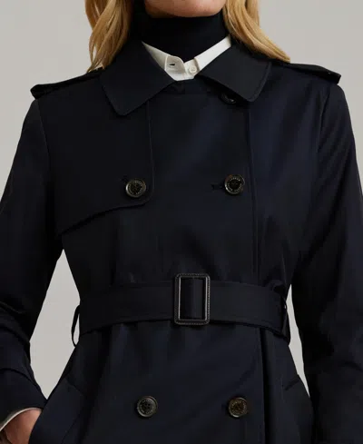 Ralph Lauren Women's Belted Water-resistant Trench Coat
