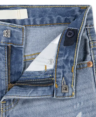 Levi's Big Boys Destructed Slim Shorts In Blue