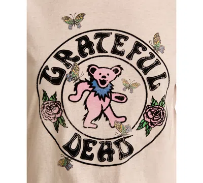 Lucky Brand Women's Grateful Dead Butterflies Crewneck Tee In Neutral