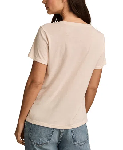 Lucky Brand Women's Grateful Dead Butterflies Crewneck Tee In Neutral