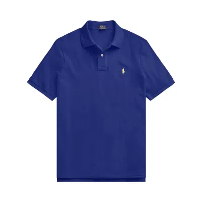 Pre-owned Polo Ralph Lauren Short-sleeve Classic Fit Polo T-shirt 'fall Royal' | Green | Men's Size L