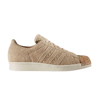 Pre-owned Adidas Originals Adidas Wmns Superstar 80s 'cork Pack' | Tan | Women's Size 7.5 In Brown