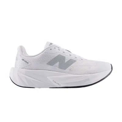 Pre-owned New Balance Wmns Fuelcell Rebel V5 'white Silver Metallic' | Women's Size 6