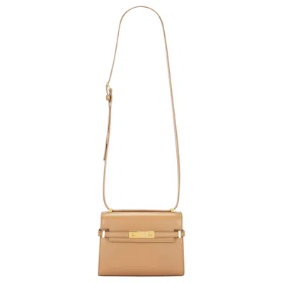 Pre-owned Saint Laurent Manhattan Mini Crossbody Bag 'natural Tan' | Women's Size Onesize In Brown