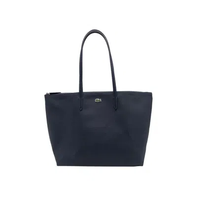 Pre-owned Lacoste Large Concept Tote Bag 'eclipse' | Tan | Women's Size Onesize