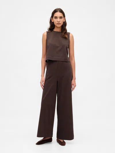 Gap Heavyweight Organic Cotton Wide-leg Pants