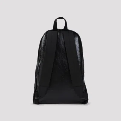Balenciaga Black Explorer Backpack In Black