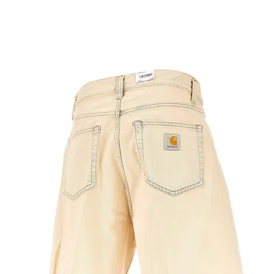 Carhartt Landon Short In Denim Sabbia Uomo In Brown
