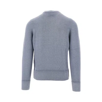Drumohr Extrafine Merino Wool Crewneck Sweater In Multi