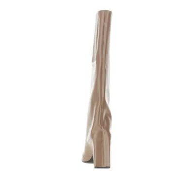 Coperni Beige Leather Bridge Boot