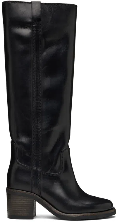 Isabel Marant Seenia 65mm Knee Boots In Black