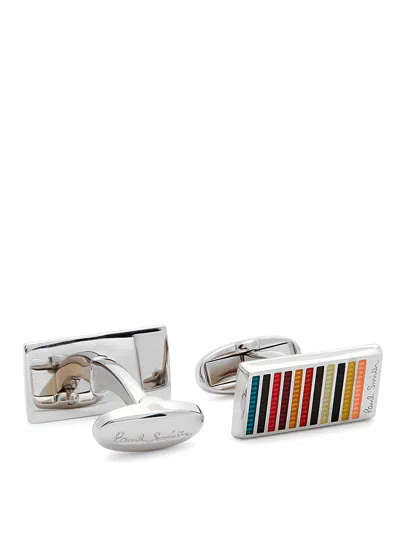 Paul Smith Signature Stripe Cufflinks