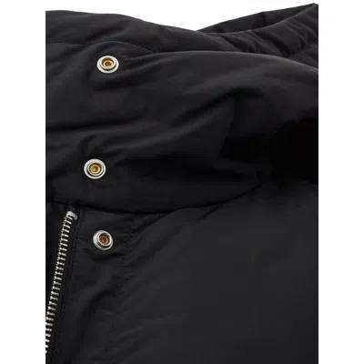 Add Reversible Ped Jacket  In Black