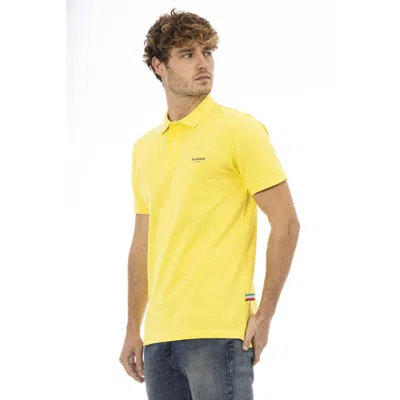 Baldinini Trend Yellow Cotton Polo Shirt In Yellow