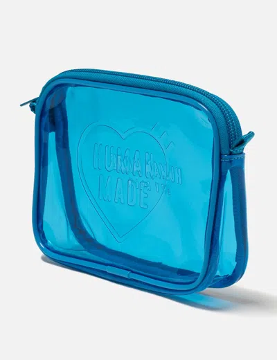 Human Made Pvc Pouch Small In Blue