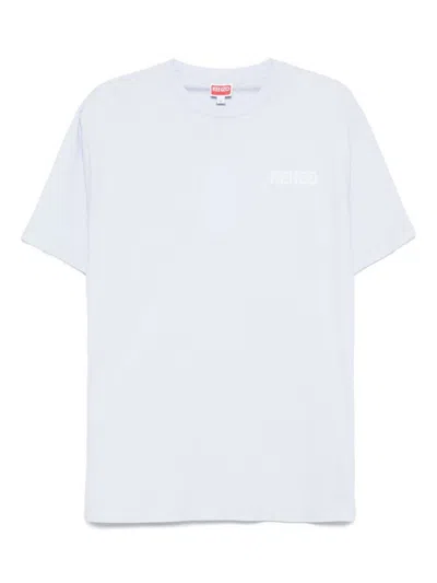 Kenzo Back Graphic Print Short Sleeves In White