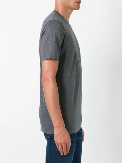 Shop Sunspel 'classic Designer' T-shirt In Grey
