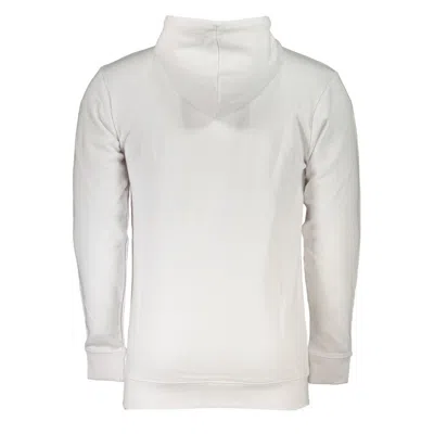 Cavalli Class White Cotton Men Sweater In White