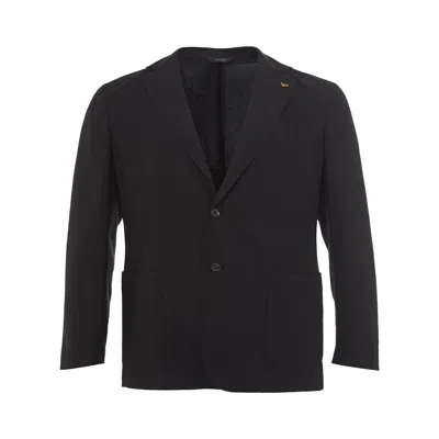 Colombo Cashmere 4.0 Robert Blazer In Black