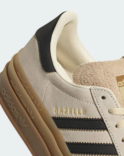 Adidas Originals Sneakers Gazelle Bold W White/core Black/sand Strata