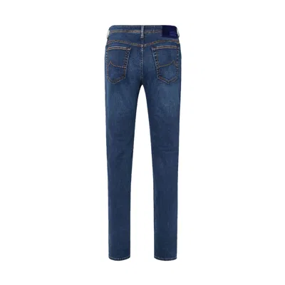 Jacob Cohen Elevate Your Denim Game With Bard Model Jeans In Blue