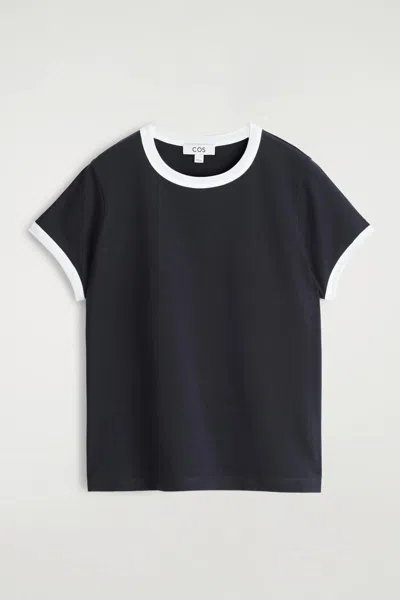 Cos Shrunken Ringer T-shirt
