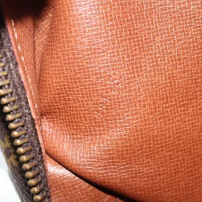 Pre-owned Louis Vuitton Compiegne 28 Brown Canvas Clutch Bag ()