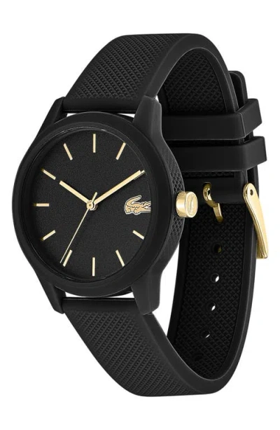 Lacoste 12.12 Silicone Strap Watch, 36mm