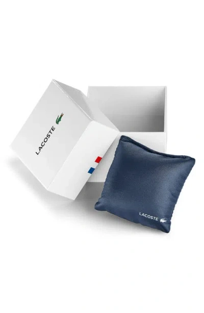 Lacoste Women's 12.12 White Rubber Strap Watch 36mm Women's Shoes