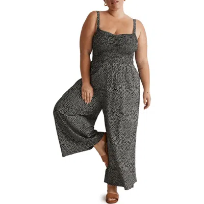 Madewell Lucie Micro Daisy Wide Leg Jumpsuit