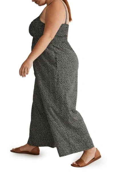 Madewell Lucie Micro Daisy Wide Leg Jumpsuit