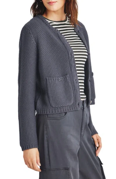 Splendid Andrea Patch Pocket Cropped Cardigan