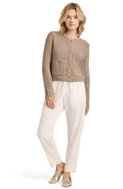 Splendid Andrea Patch Pocket Cropped Cardigan