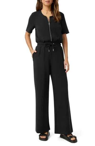 Splendid X @cellajaneblog Rib Scuba Jumpsuit