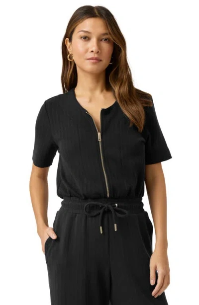 Splendid X @cellajaneblog Rib Scuba Jumpsuit