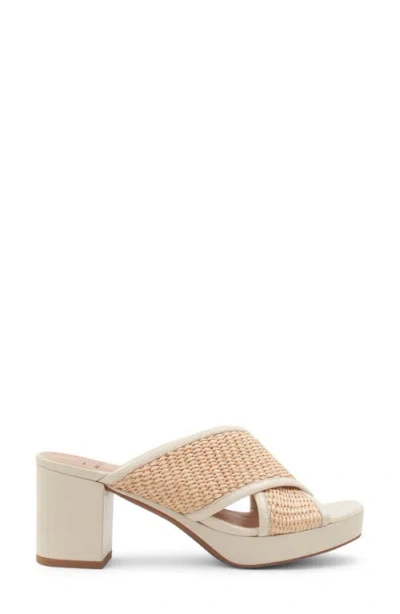 Aquatalia Madyson Water Repellent Platform Slide Sandal