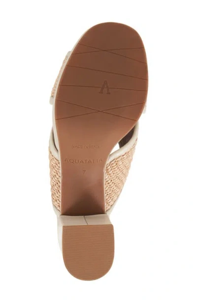 Aquatalia Madyson Water Repellent Platform Slide Sandal