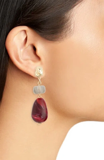 Tasha Resin Drop Earrings