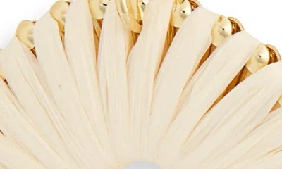 Tasha Raffia Wrap Drop Earrings