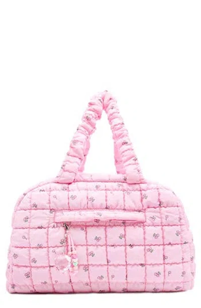 Omg Accessories Kids' Cherry Scrunch Medium Duffle Bag