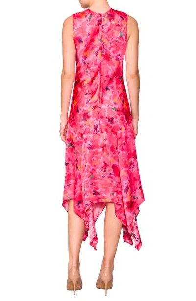 Melloday Ruched Sleeveless Midi Dress