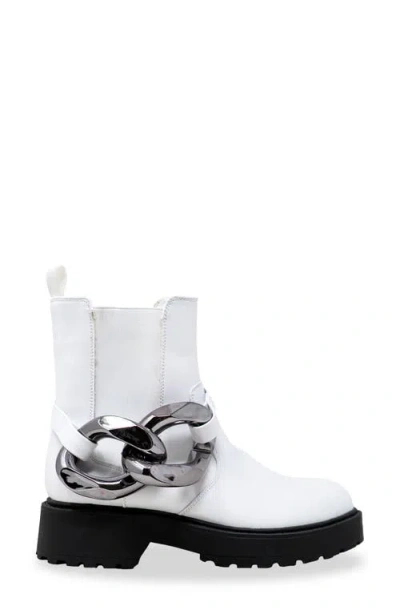 Chase & Chloe Chase And Chloe Chunky Chain Strap Lug Boot