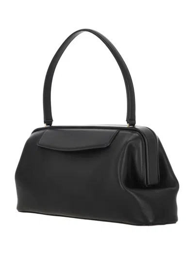 Carven Carmen Deep Black Shoulder Bag