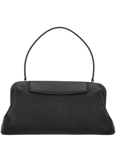 Carven Carmen Deep Black Shoulder Bag