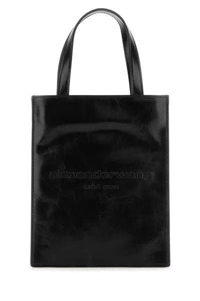 Alexander Wang Women Black Leather Small Pinch Handbag