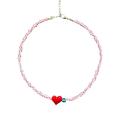Desert Lobby Women's White / Red Small Talk