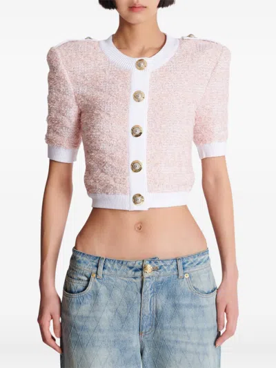 Balmain Tweed Cardigan